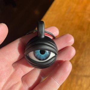 Glass Custom eye Pendant
